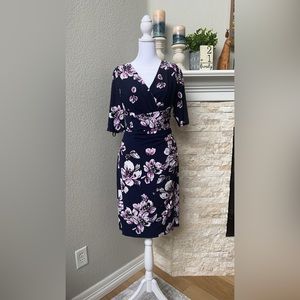 Beautiful Lauren brand dress designed with tummy control